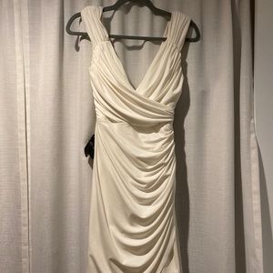 WHBM Cream Dress
